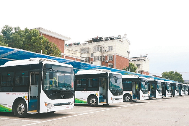 市區(qū)19條公交線路今日先行恢復運營